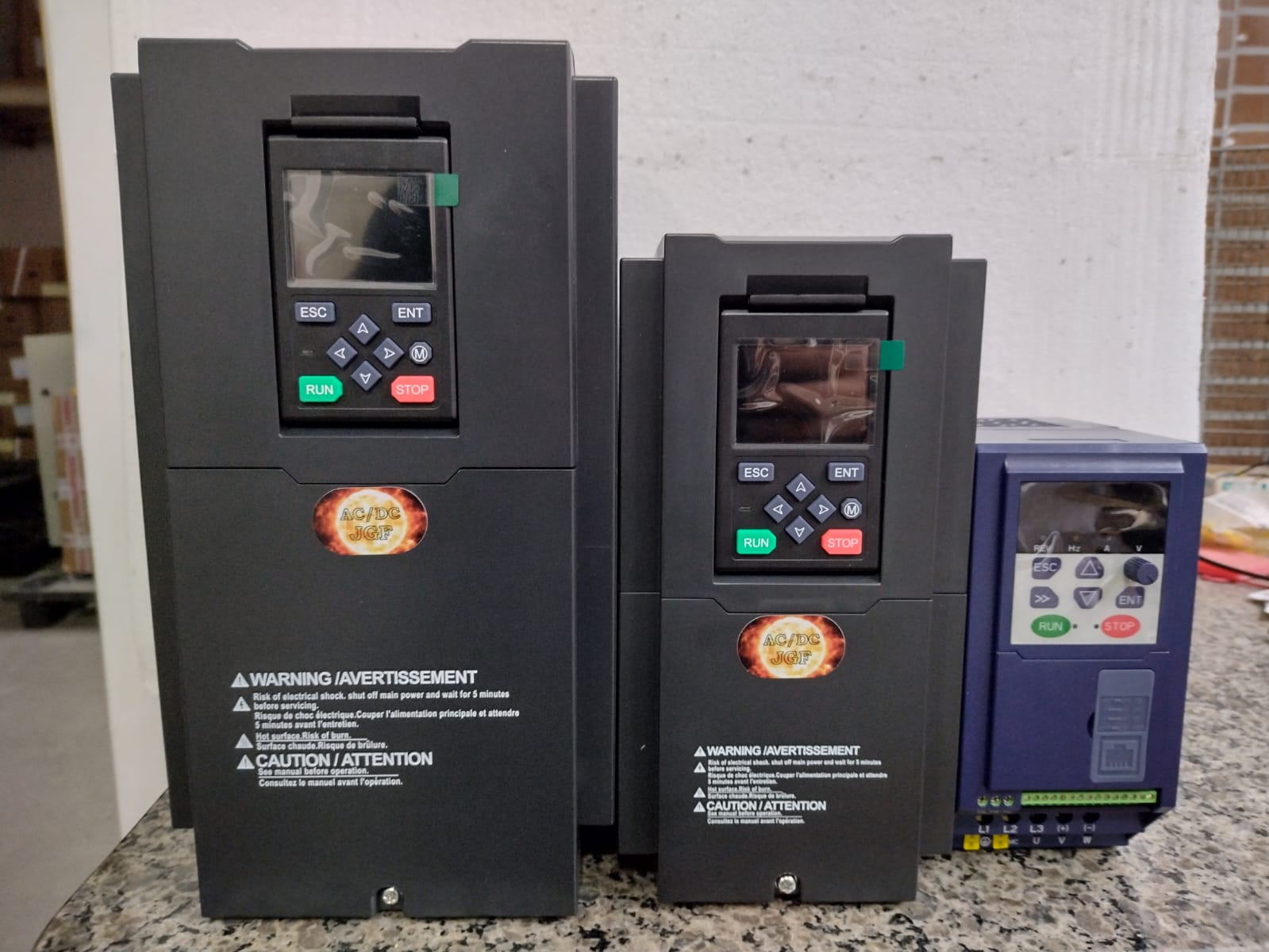 Modelos de inversores ALICA-JGF